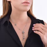 Pied De Poule Model-19 Silver Necklace 3