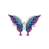 Heaven Model-9 Kelebek Tasarımlı Zirkonlu Gümüş Yüzük 2