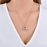 Gift Guverse Çevrili Tasarımlı Cushion Kesim Rose Altın Renkli Gümüş Kol 3