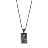 Santa Claus Santa Claus Design Silver Necklace 1