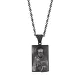 Santa Claus Santa Claus Design Silver Necklace 2