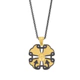 Santa Claus Anchor Cross Shaped Silver Necklace 2