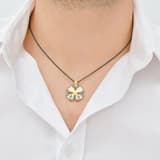 Santa Claus Anchor Cross Shaped Silver Necklace 3