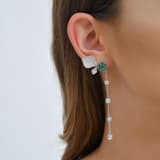 Серебряные серьги Eclat Collection Green Bud 3