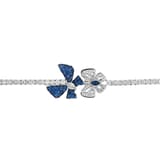 Eclat Collection Blue Butterfly Silver Bracelet 2