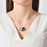 Dream Jungle Collection Zircon Stone Sea Creature Silver Necklace 3