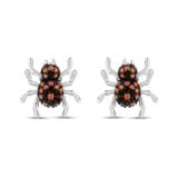 Dream Jungle Spider Design Silver Earring 2