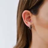 Dream Jungle Spider Design Silver Earring 3