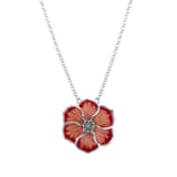 Le Jardin ZCL1299-MB Silver Necklace 1