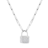 Gift Koleksiyonu Işıltılı Kilit Kolye 1