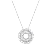 Gift Collection Pearl and Stone Detailed Round Necklace 2