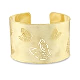 Sun Collection Butterfly Pattern Wide Bracelet 2