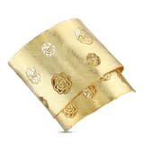 Sun Collection Coiled Rose Pattern Bracelet 3