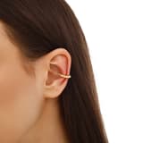 Sun Koleksiyonu Earcuff Kabartmalı Gümüş Küpe 2