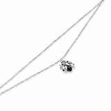 Ladybee Collection Ladybug Figure Silver Necklace 1