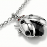 Ladybee Collection Ladybug Figure Silver Necklace 2