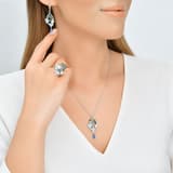 Heaven Model-17 Zirkonlu Mineli Gümüş Kolye 4