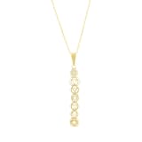Flower Of Life NEXP1049Y-00 Gümüş Kolye 1