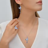 Heaven Model-15 Kelebek Tasarımlı Zirkonlu Gümüş Küpe 4