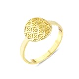 Flower Of Life NEXR1005Y-00 Gümüş Yüzük 1