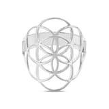 Flower Of Life NEXR1008W-00 Gümüş Yüzük 2