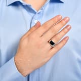 Bravoman Collection Black Stone Ring 1