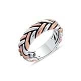Bravoman Collection Leaf Pattern Ring 2
