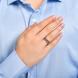 Bravoman Collection Leaf Pattern Ring 1