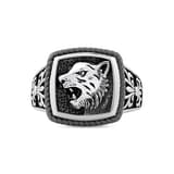Bravoman Collection Eagle Figurine Embroidered Ring 3
