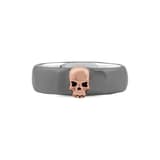 Bravoman Collection Skull Detail Black Ring 3