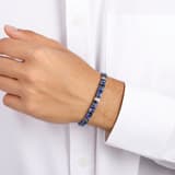 Bravoman Lapis Lazuli Taşlı Gümüş Detaylı Erkek Bileklik 1