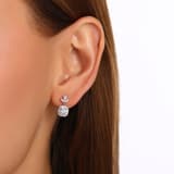 Серьги-подвески Gift Collection с квадратным камнем 1