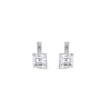 Gift Collection Square Cut Dangle Stone Earrings 2