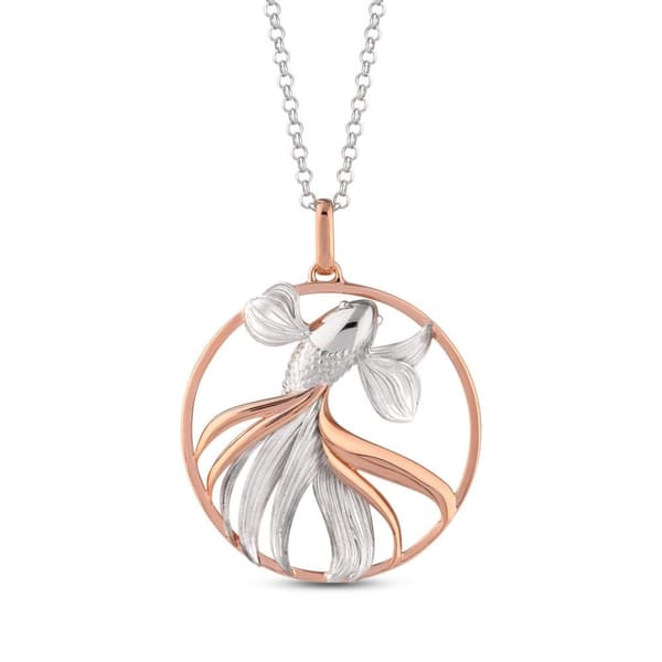 Koi Collection Pink Fish Design Necklace