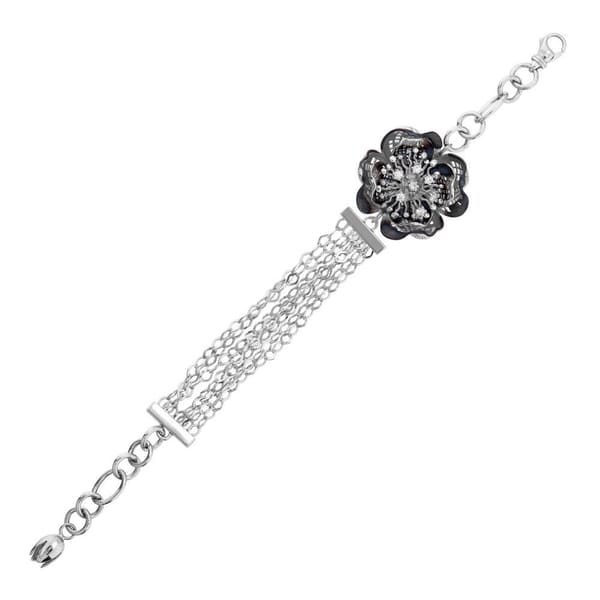 Gallica Rose Model Silver Chain Bracelet