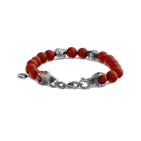 Shamballa Satori Red Jasper Stone Bracelet