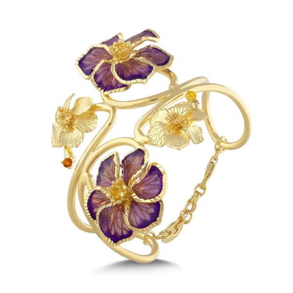 Le Jardin ZBR658-MG Silver Bracelet
