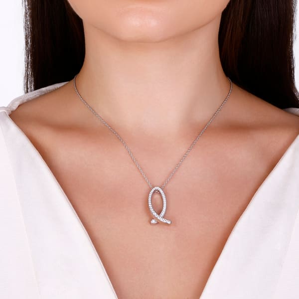 Ожерелье Gift Collection с сияющим узлом