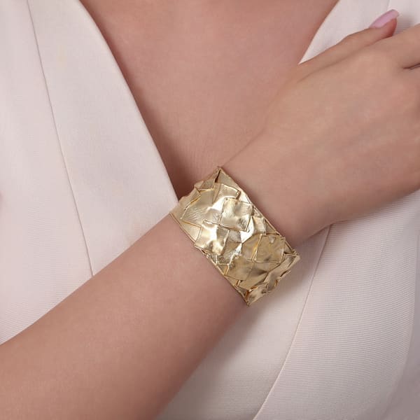 Sun Collection Woven Textured Bracelet