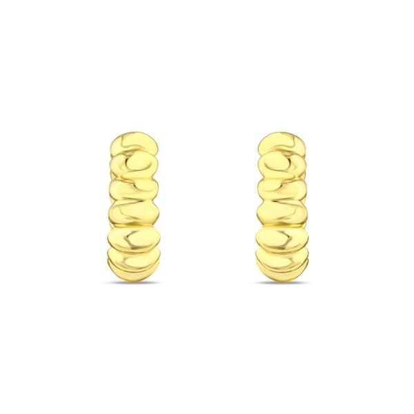 Sun Collection Earcuff Threaded Silver Earring