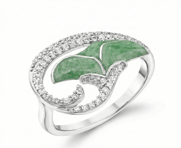 Lucky Gems Enamel OL04631A Silver Ring