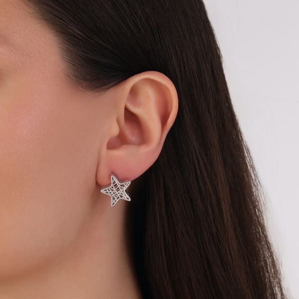 Серьги Gift Collection «Геометрическая звезда»