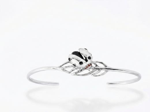 Ladybee Gümüş Bileklik