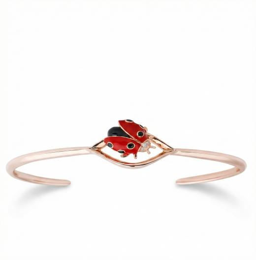 Ladybee Gümüş Bileklik