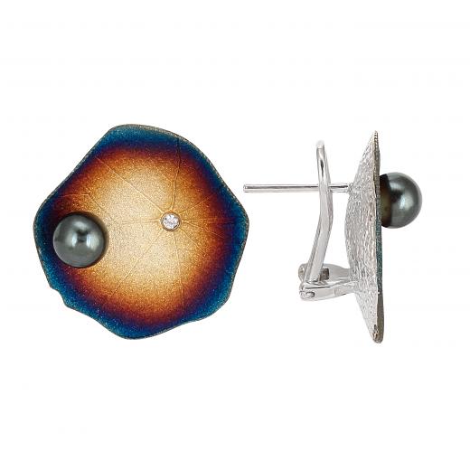 Global Warming Gümüş Küpe