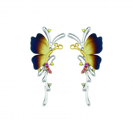 Global Warming Gümüş Küpe