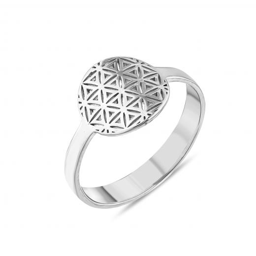 Flower Of Life NEXR1005W-00 Gümüş Yüzük