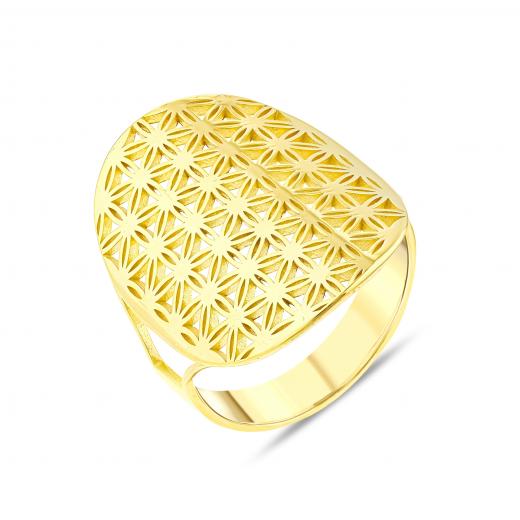 Flower Of Life NEXR1010Y-00 Gümüş Yüzük